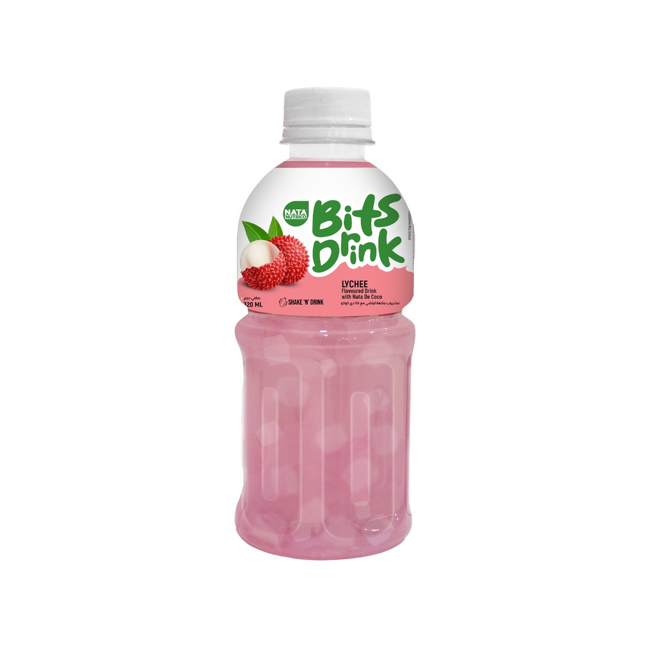 Nata Nutrico Bits Drink- Lychee with Nata De Coco