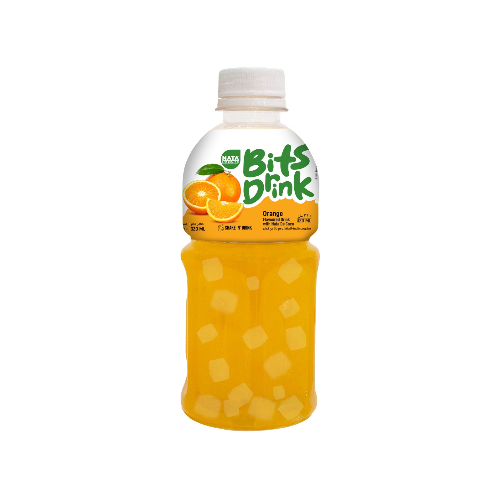 Nata Nutrico Bits Drink Orange with Nata De Coco